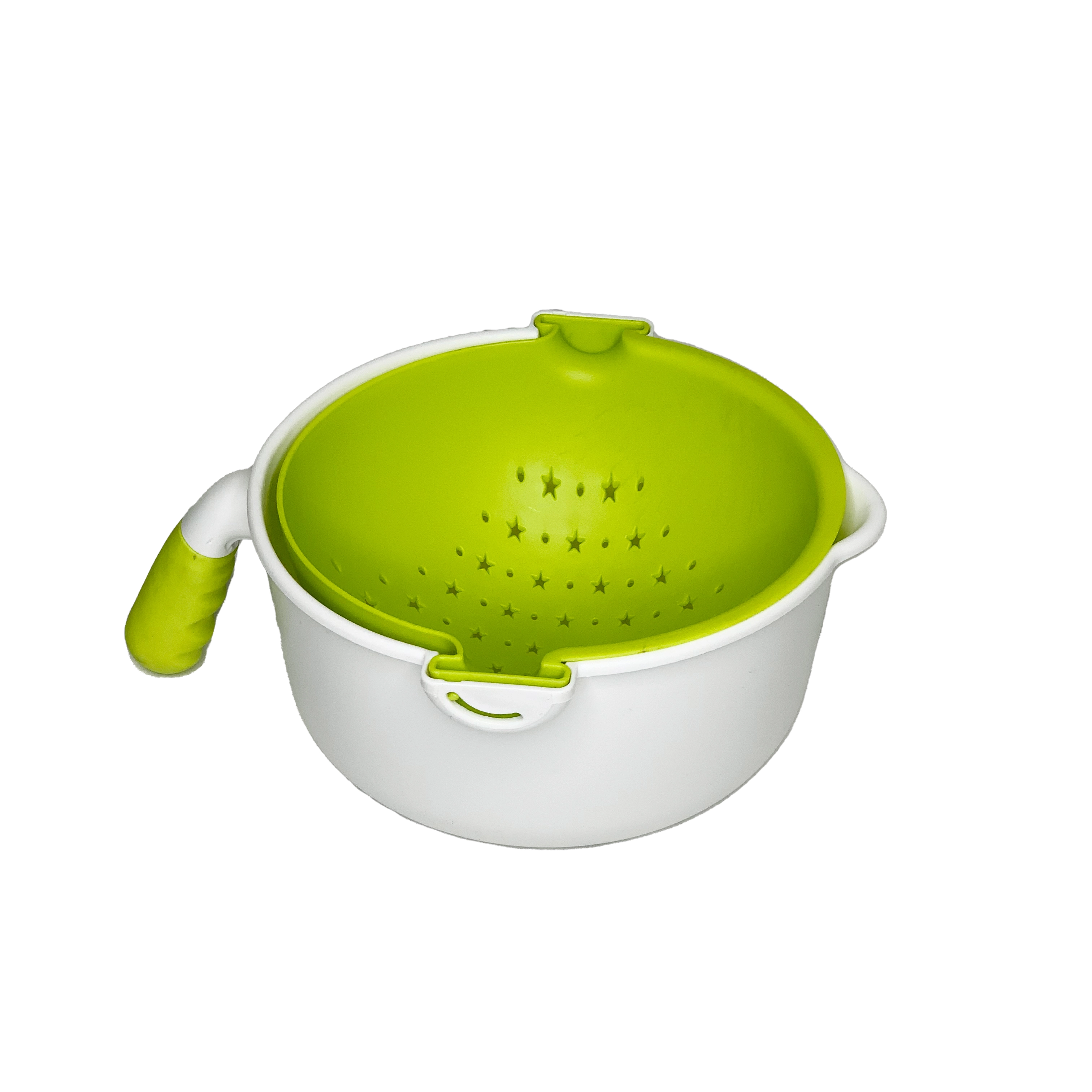 Многофункциональная тёрка-овощерезка с контейнером Limeolive Vegetab (white-yellow) недорого