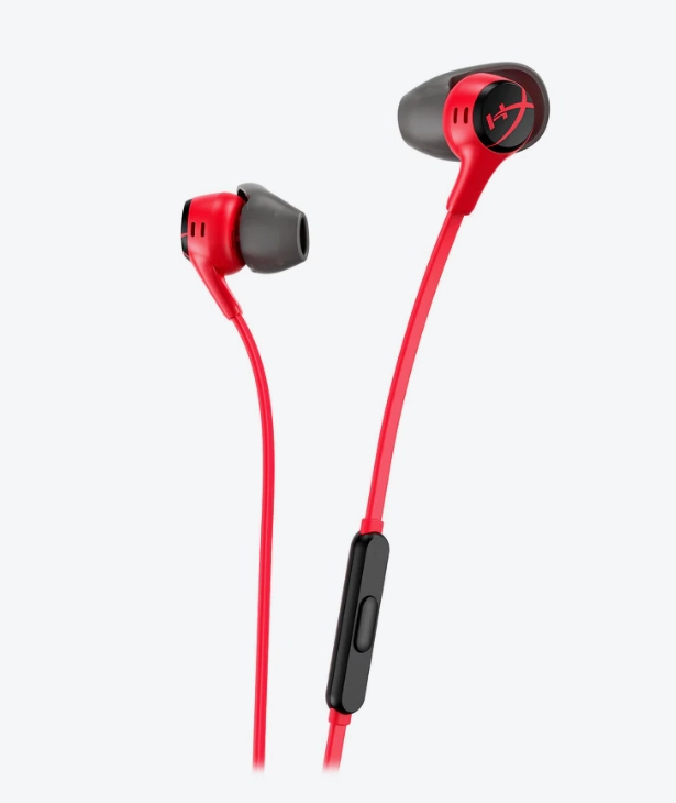 Simli oʻyin quloqchinlari Hyper X Earbuds II, Red arzon
