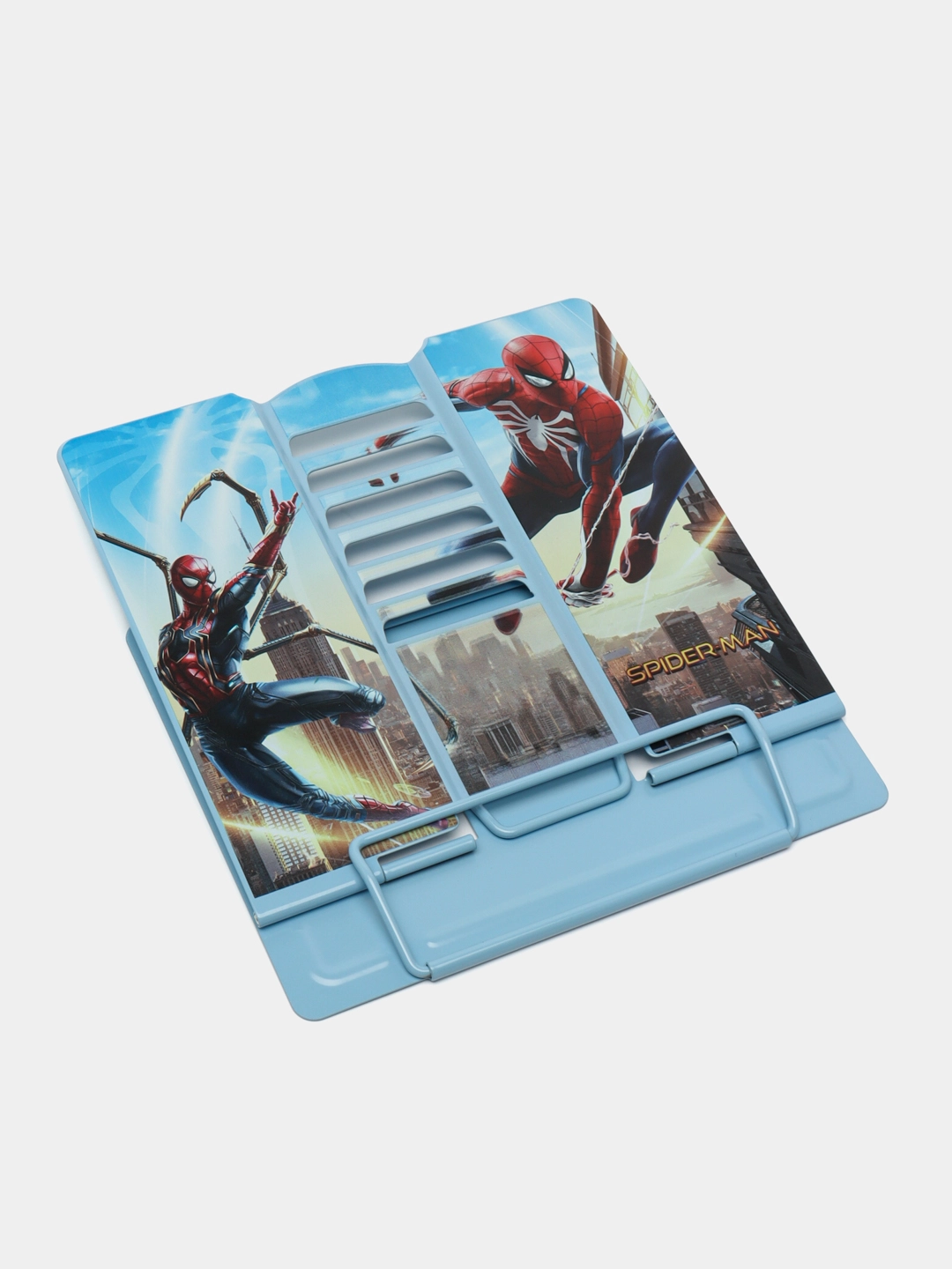 Складная подставка для книг и планшета Spider-Man Vision Protector (A6, синяя) в Узбекистане