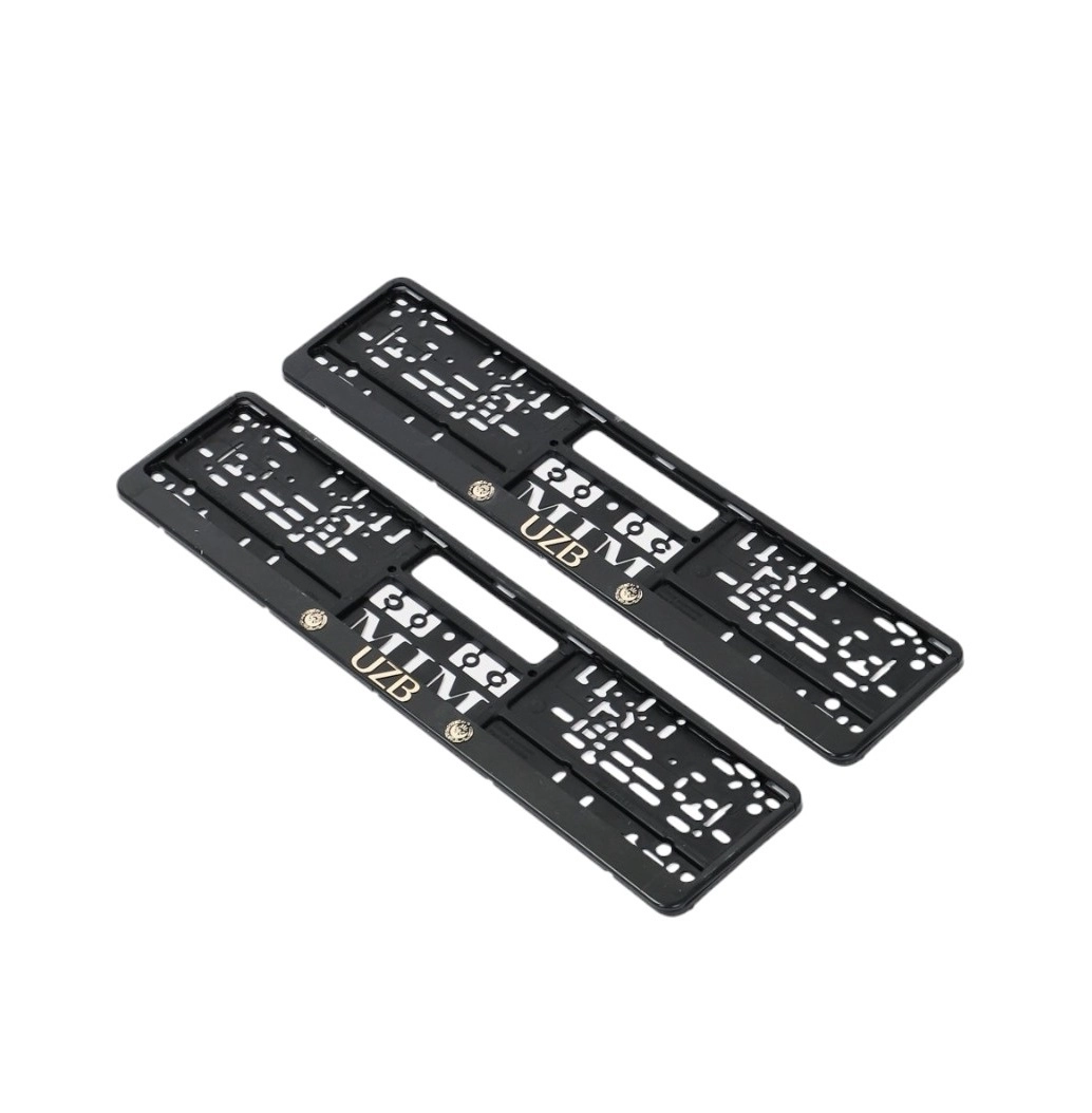 Рамка для номера "UZB", подномер, универсальная, 2 шт купить