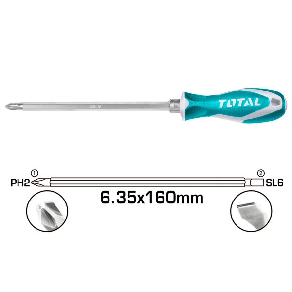 TOTAL THT250206 2in1 otvyortkasi arzon