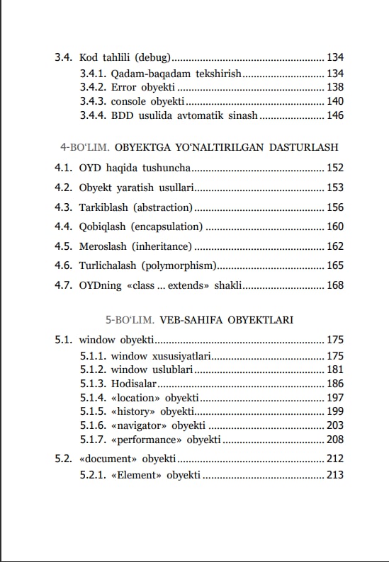 Javlon Abdullo: Mukammal dasturlash 2: JavaScript onlayn
