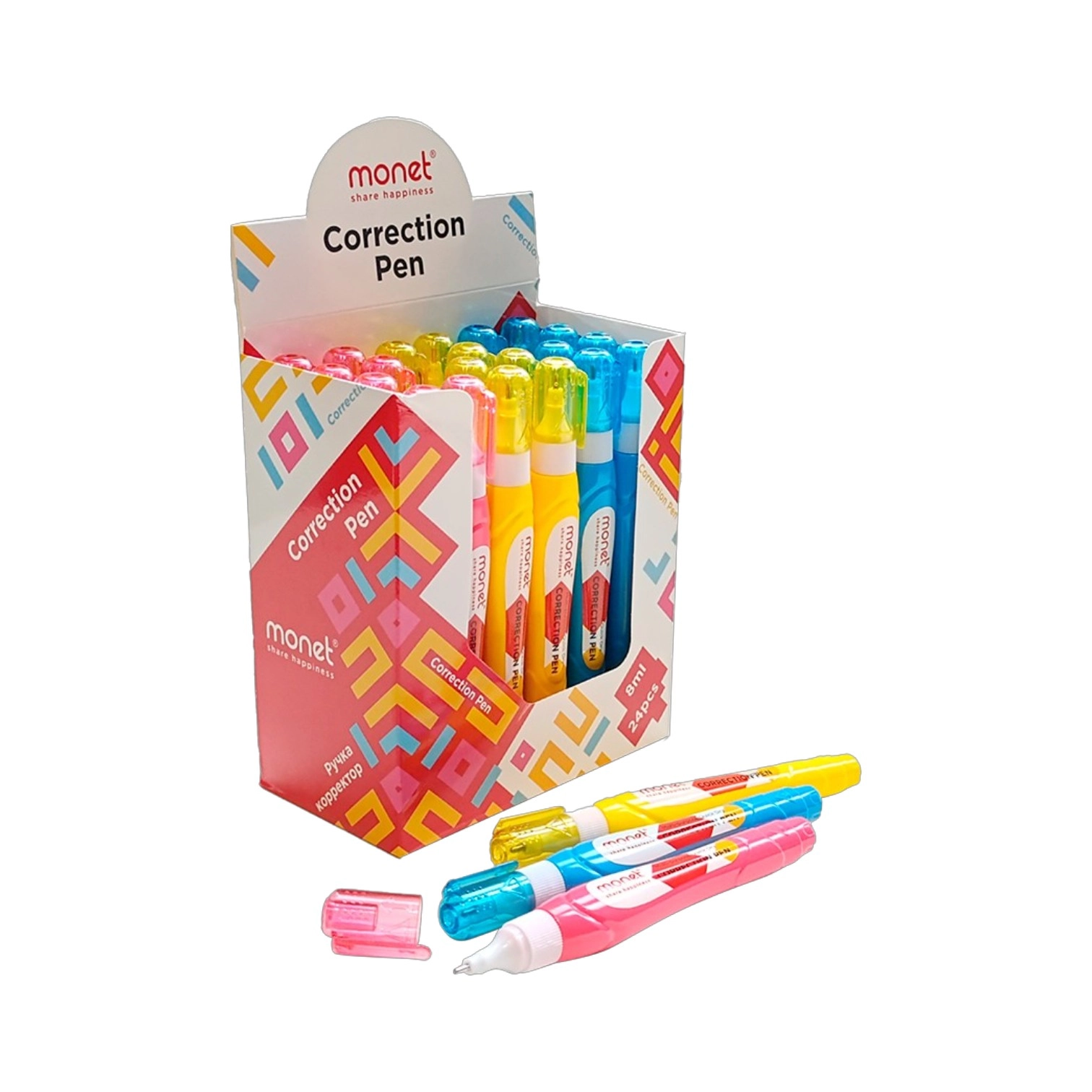 Ручка-корректор Monet Holographic 8 мл, 2PC001 купить