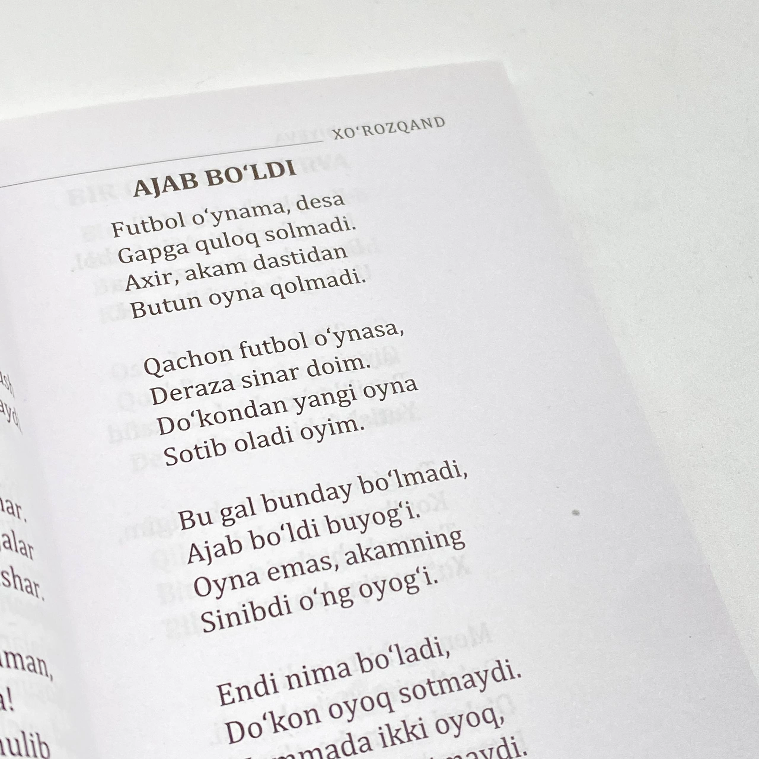 Nozima Turdiyeva: Xo'rozqand O'zbekistonda