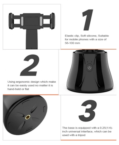 Стабилизатор для телефона Gimbal smart tracking 360 ° в Узбекистане