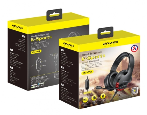 Awei ES-770i (o‘yinbop) Bluetooth-quloqchini - rasm №5 Awei ES-770i (o‘yinbop) Bluetooth-quloqchini onlayn