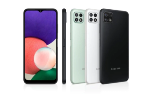 Смартфон Samsung Galaxy A22s 5G 4/64 GB (Gray, Mint) онлайн