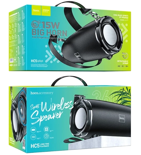 Портативная акустика Hoco HC5 Black онлайн
