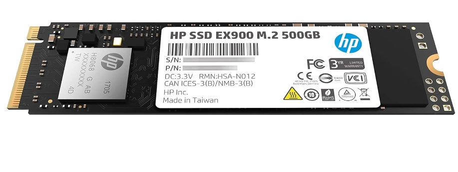 Жесткий диск SSD HP EX900 500GB NVMe M.2 онлайн