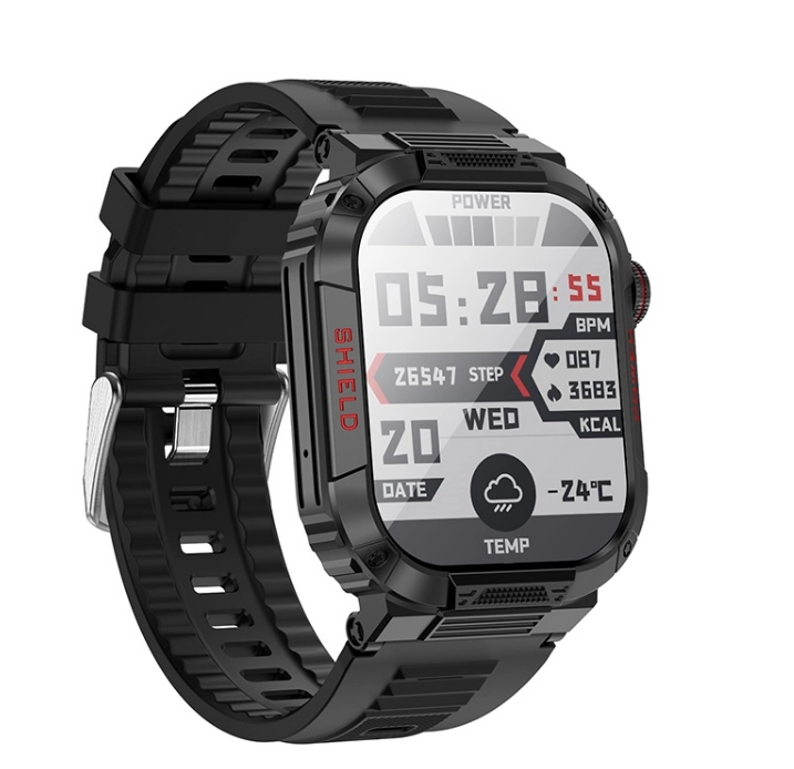 Borofone BD9 qora smart soati sotib olish