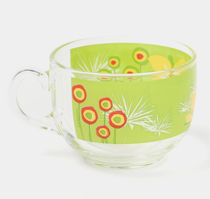 Pop flower green – 46 buyumli Luminarc dasturxon servizi (N6733) arzon