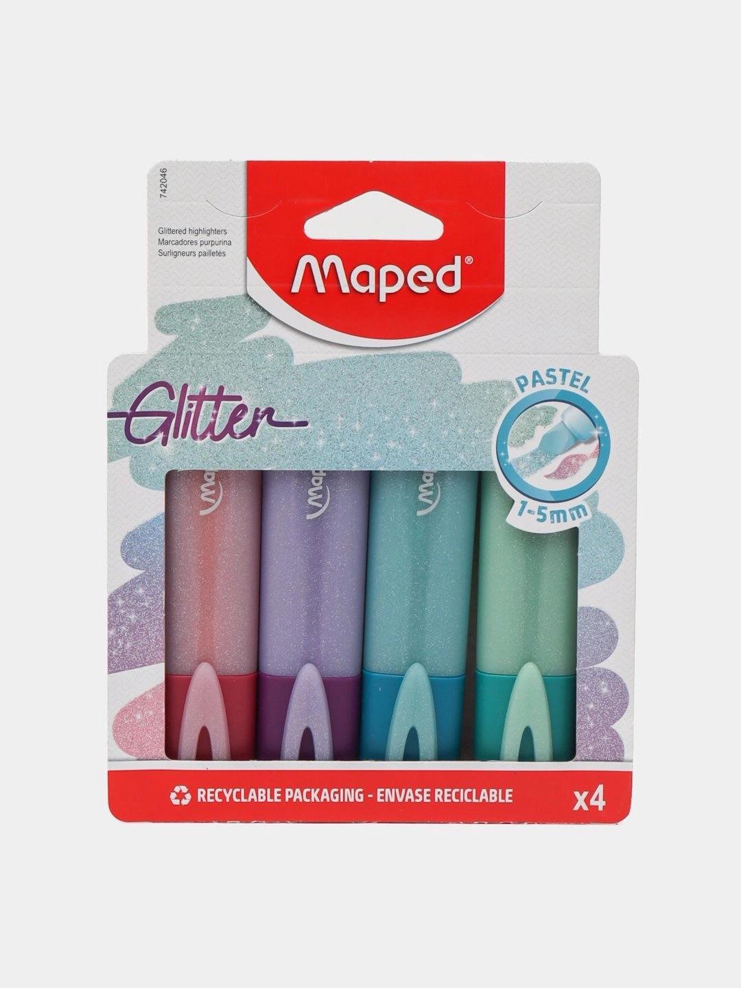 Маркер текстовый Maped Glitten купить