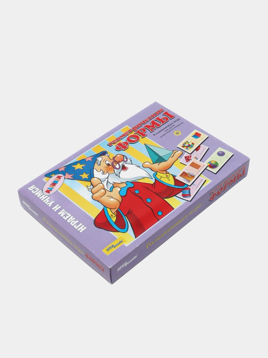 Детская настольная игра "Геометрические формы" купить