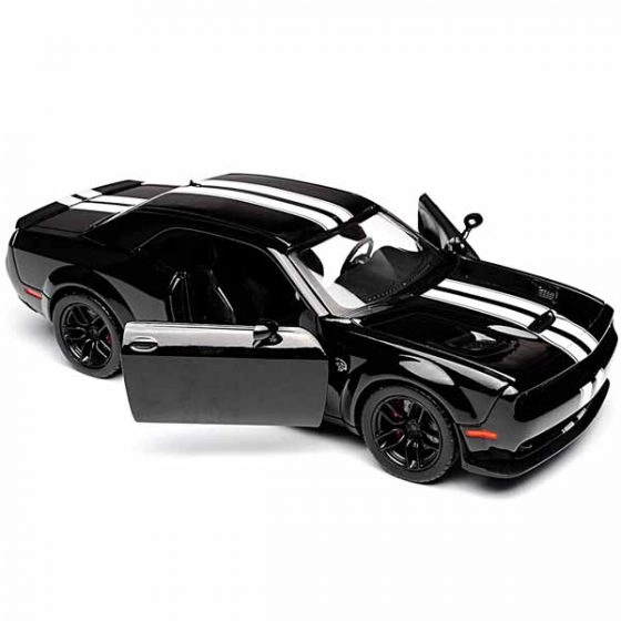 Игрушечная машина - Dodge Challenger SRT Hellcat, White Line недорого