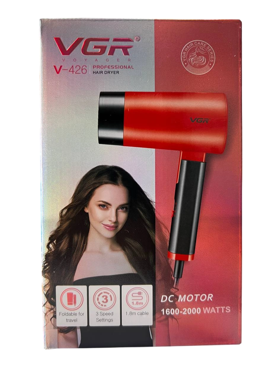 Фен VGR V-426 красный в Узбекистане