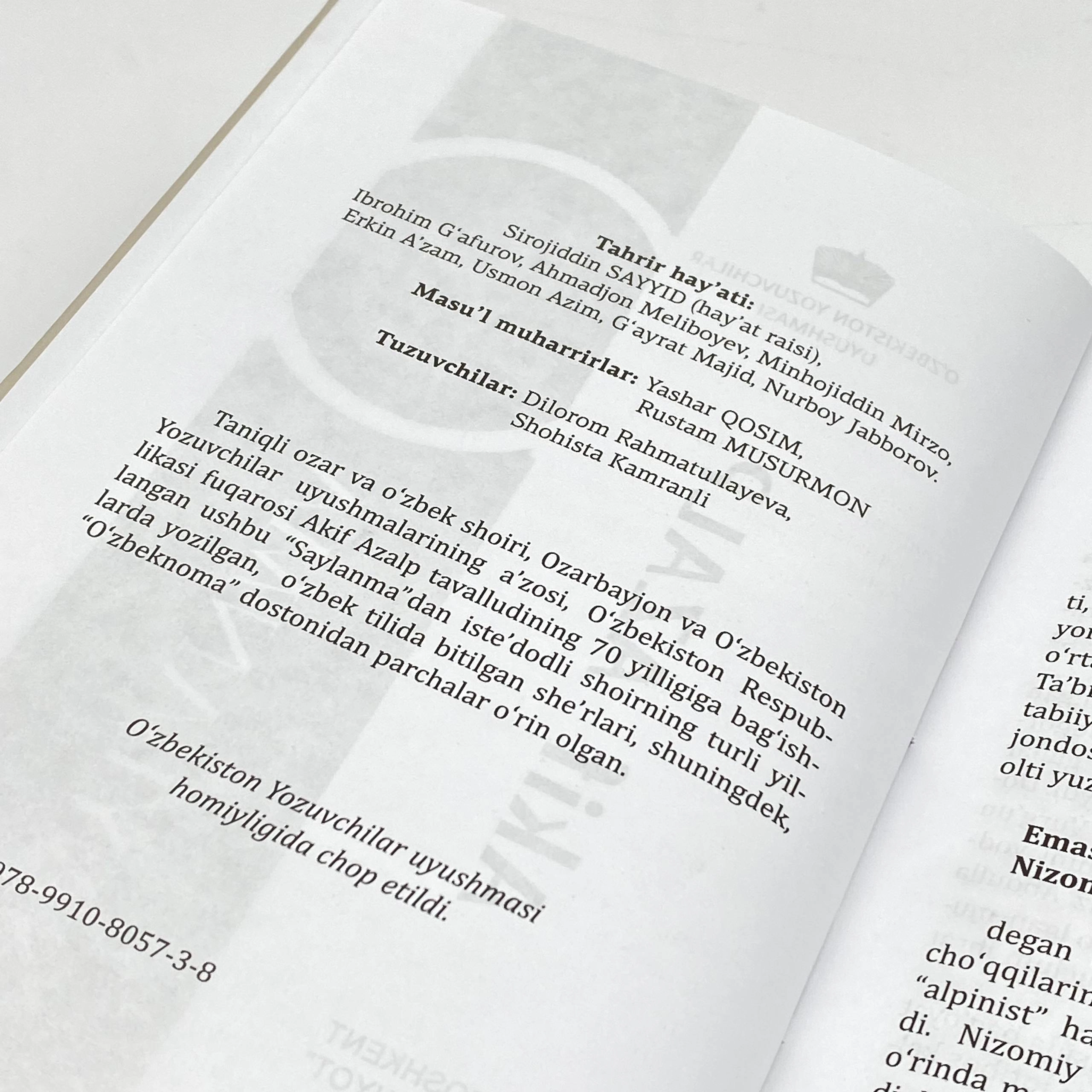 Akif Azalp: Saylanma O'zbekistonda