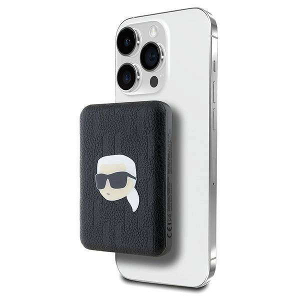 Внешний аккумулятор Powerbank с беспроводной зарядкой Karl Lagerfeld MagSafe 5000 mah купить