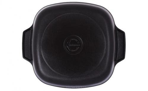 Kukmara "Titanium Pro" kvadrat kastryul-qo‘rasi, 4 l (Black, Green) xususiyatlar