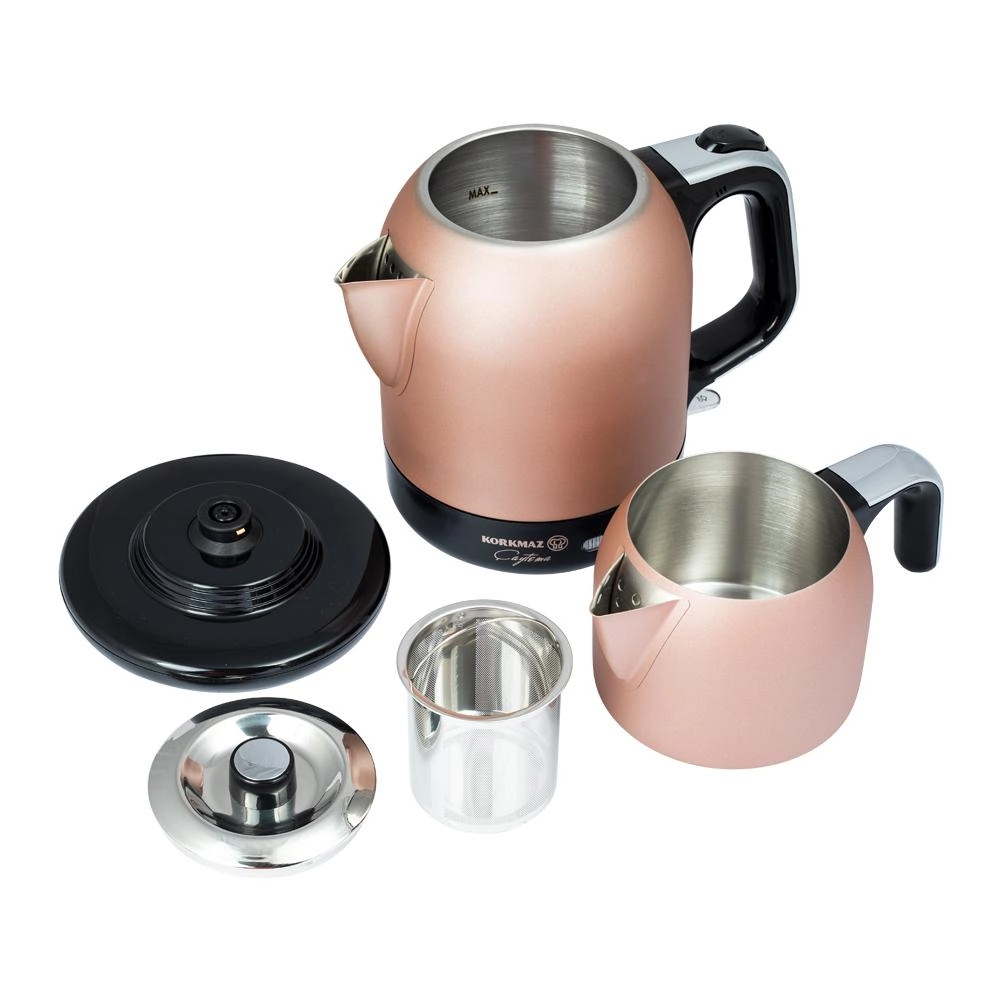 Электрический чайник + чайный набор Korkmaz (A331-02) характеристики