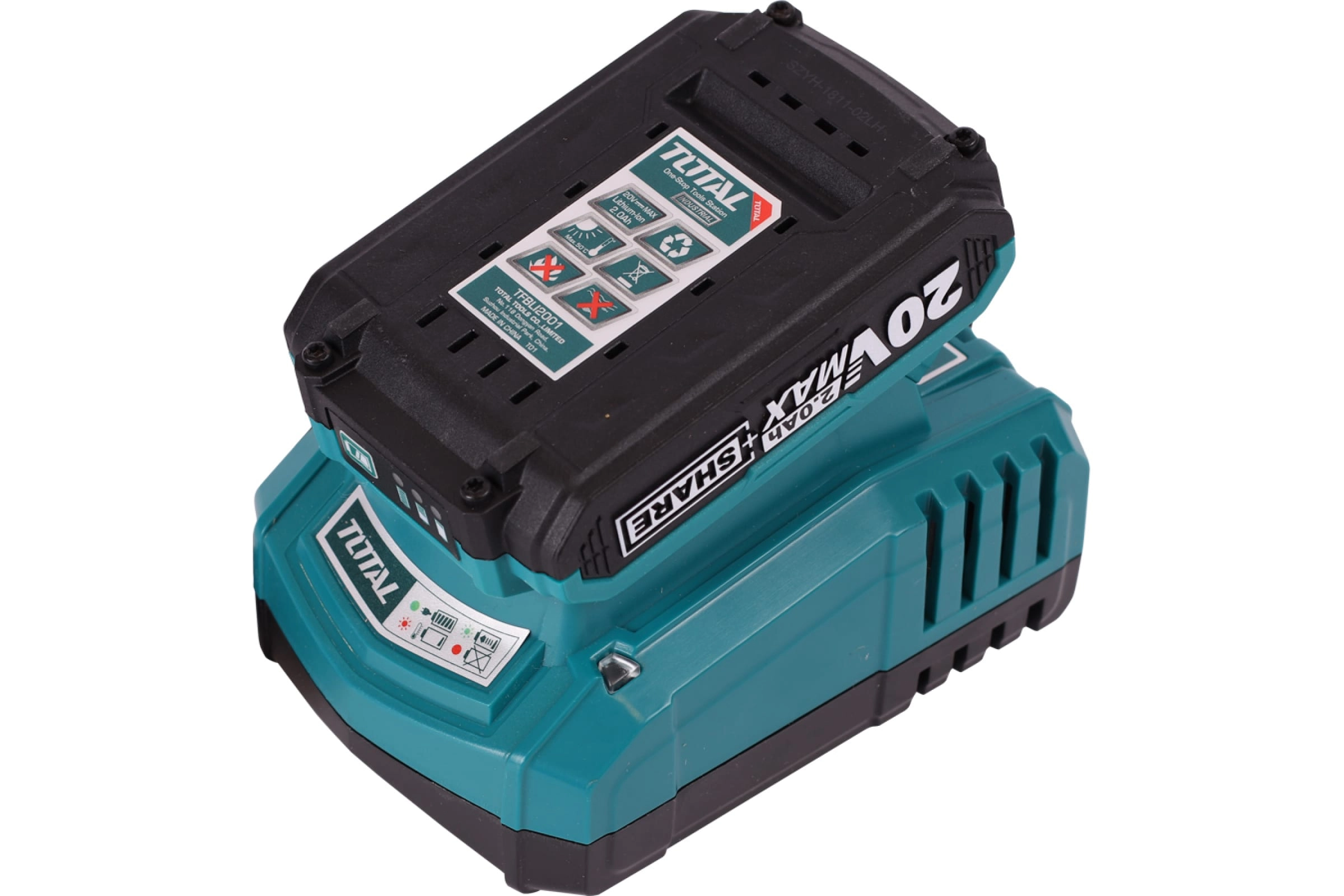 TOTAL TDLI2002 akkumulyatorli dreli xususiyatlar