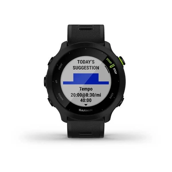 Смарт часы Garmin Forerunner 55 42 мм Black характеристики