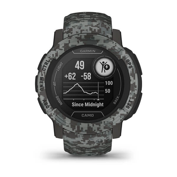 Смарт часы Garmin INSTINCT 2 CAMO Edition Graphite Camo характеристики