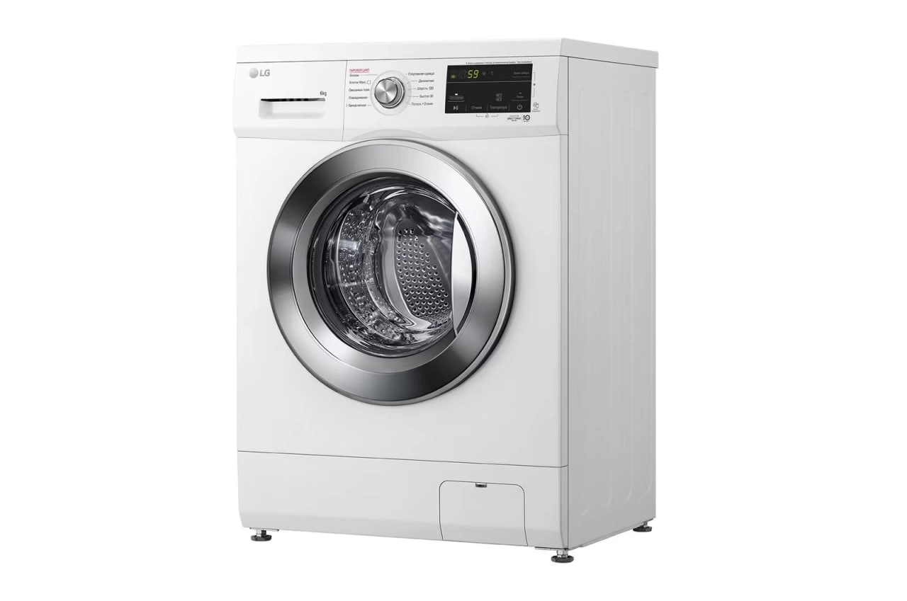 LG Steam F2J3NS2W  Inverter 6 kglik kir yuvish mashinasi. xususiyatlar