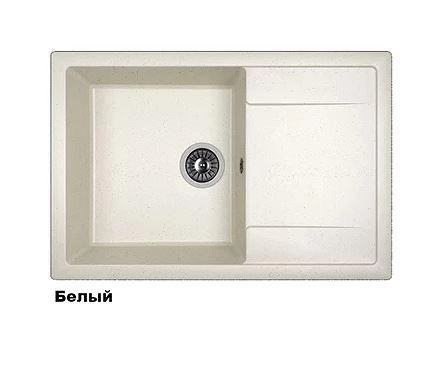 Кухонная мойка Dr. Gans "Техно 760" (Белый, Дюна, Латте, Серый, Терра, Терракота, Черный) цена