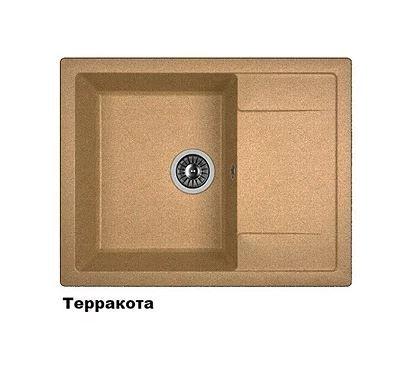 Кухонная мойка Dr. Gans "Техно 650" (Белый, Дюна, Латте, Серый, Терра, Терракота, Черный) цена