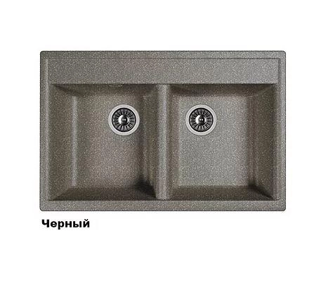 Кухонная мойка Dr. Gans "Астра 780" (Белый, Дюна, Латте, Серый, Терра, Терракота, Черный) цена
