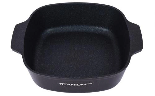 Kukmara "Titanium Pro" kvadrat kastryul-qo‘rasi, 5 l (Black, Green) narxi