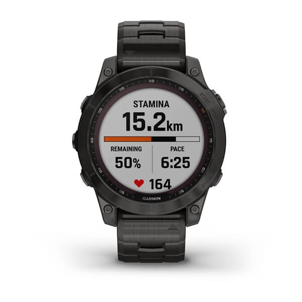 Смарт часы Garmin FENIX 7 Sapphire Solar Edition Carbon Grey DLC Titanium with Carbon Grey DLC Vented Titanium Band цена