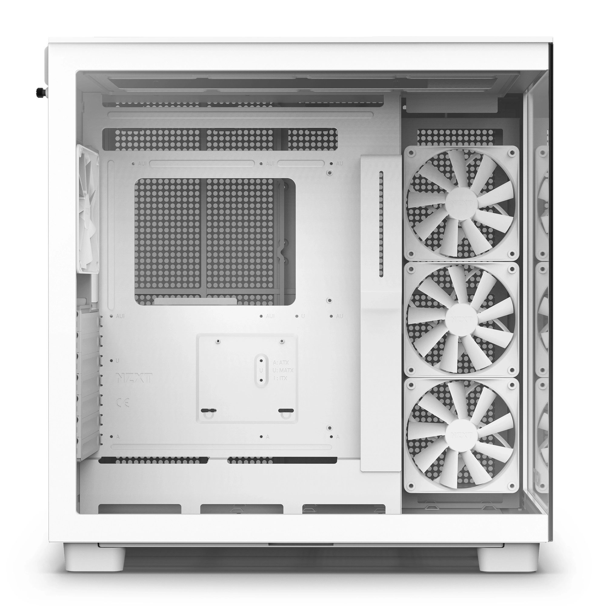 Корпус NZXT H9 Flow White цена