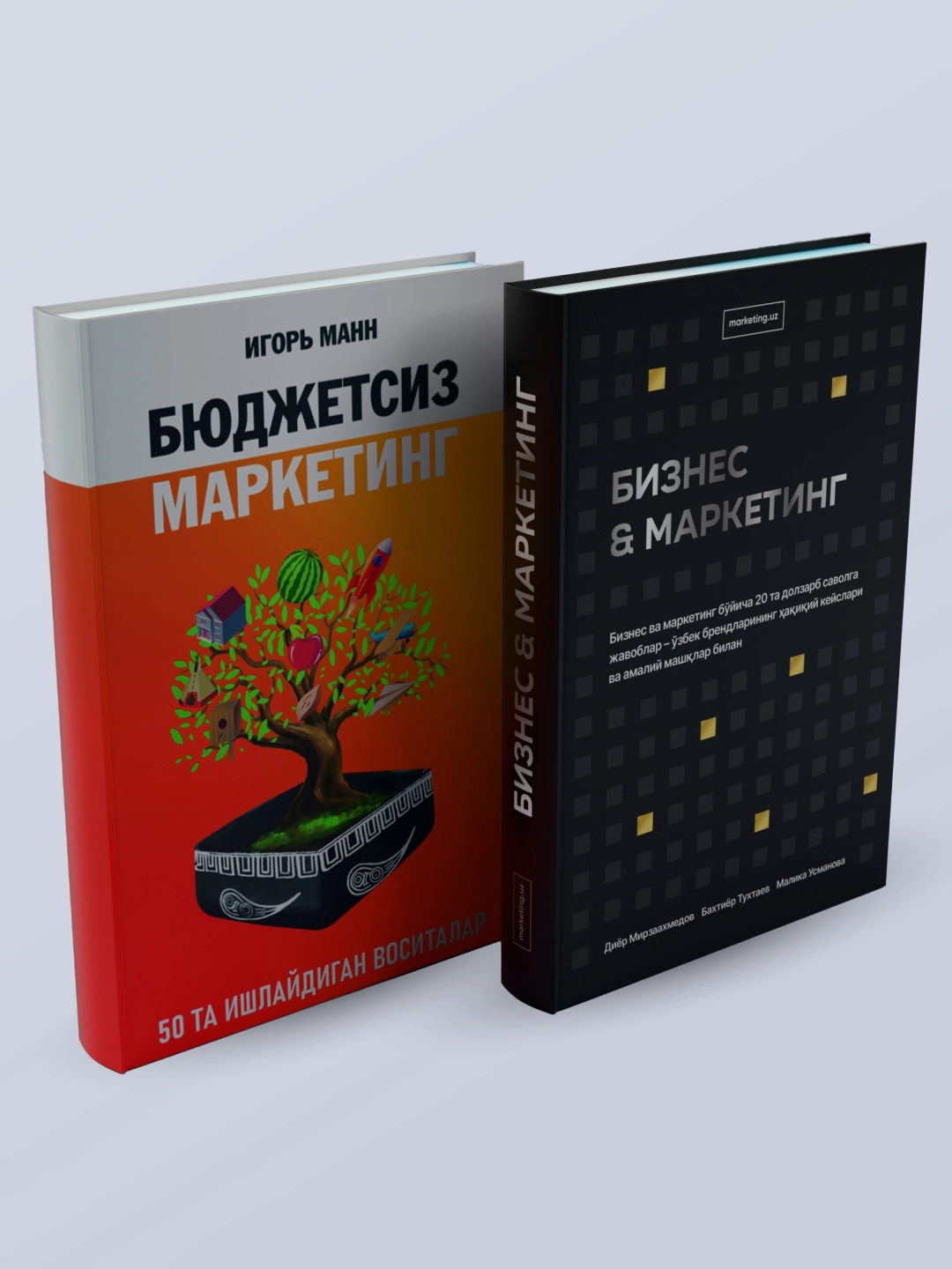 Комплект книг по маркетингу: &laquo;Бизнес & Маркетинг&raquo; и &laquo;Бюджетсиз маркетинг&raquo; доставка