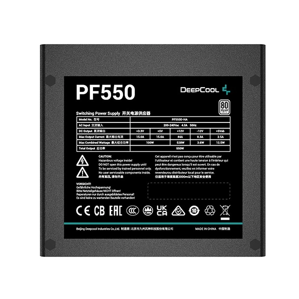 Блок питания DEEPCOOL PF550 в Узбекистане
