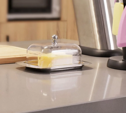 FISSMAN qopqoqli sariyog‘ idishi, 18x12x7 sm narxi