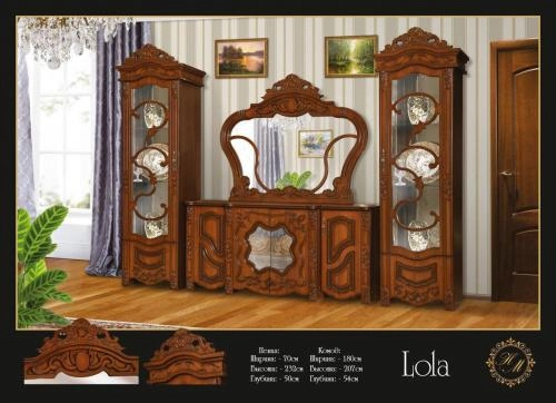 "Lola" mehmonxona mebeli (yong‘oq rang) sotib olish