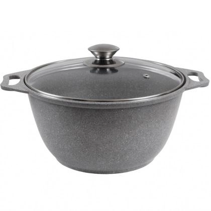 «Mramornaya» turkumidan 6 l Kukmara kastryuli (qoramtir, oqish, qahva rangli, pista rangli) - rasm №2 «Mramornaya» turkumidan 6 l Kukmara kastryuli (qoramtir, oqish, qahva rangli, pista rangli) sotib olish