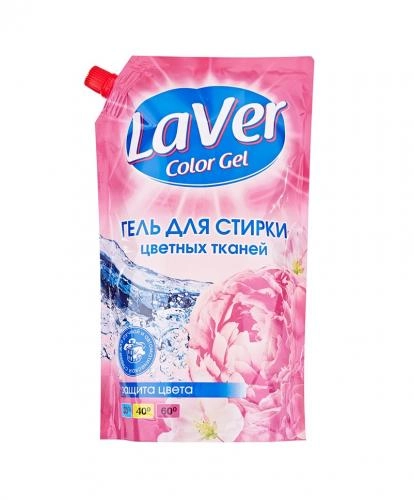 LaVer Color (1 litr, doy-pak) – rangli matolarni yuvish uchun gel sotib olish