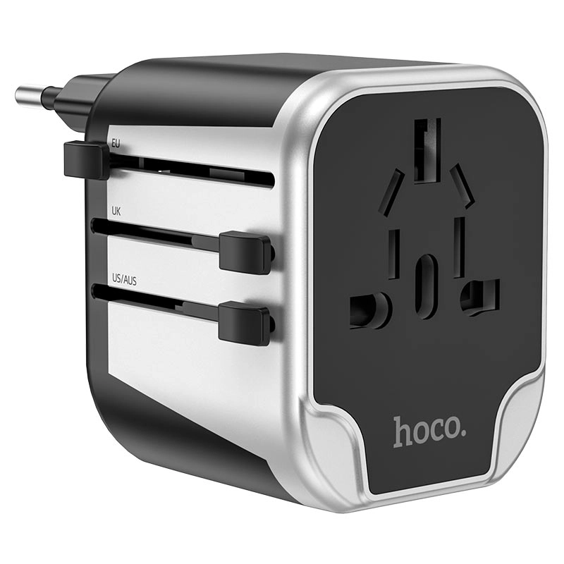 Зарядное устройство Hoco AC5 Universal Travel Adaptor в Узбекистане