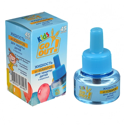 Детская жидкость от комаров Go Out Kids (45 ночей) купить