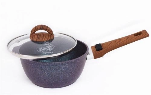 Ковш Kukmara 2,2л со съемной ручкой и крышкой, Granit Ultra (Original, Blue) купить