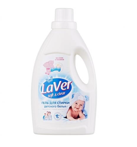LaVer Baby (1150 ml, plastik flakon) – bolalar kiyimlarini yuvish uchun gel sotib olish