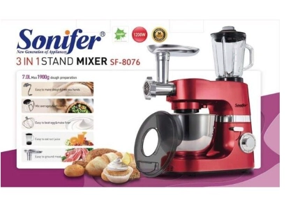 Миксер 3 в 1 (миксер, измельчитель, блендер)  Sonifer SF-8076 в Узбекистане