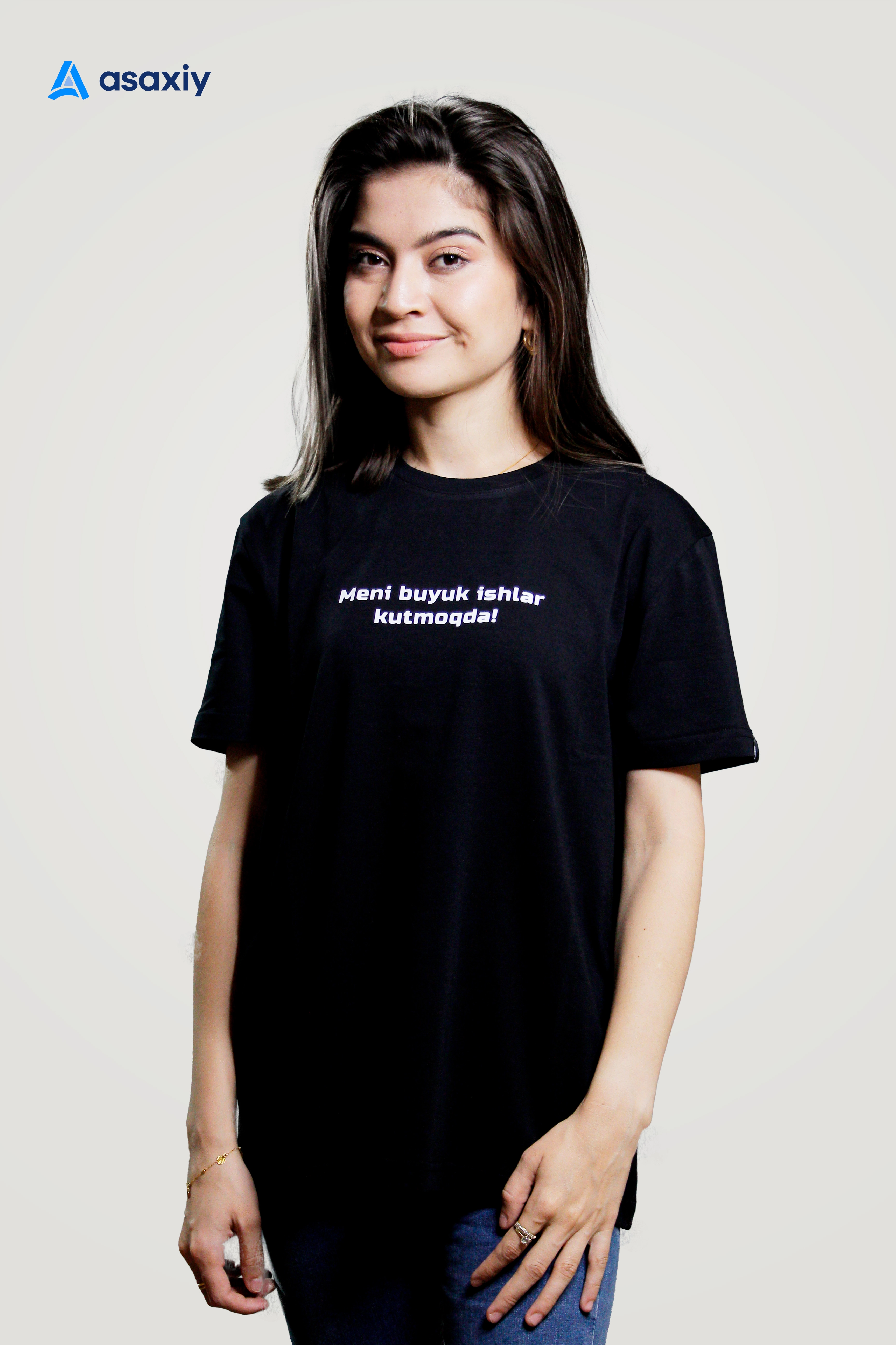 YOKI "Meni buyuk ishlar kutmoqda!" Black futbolkasi arzon