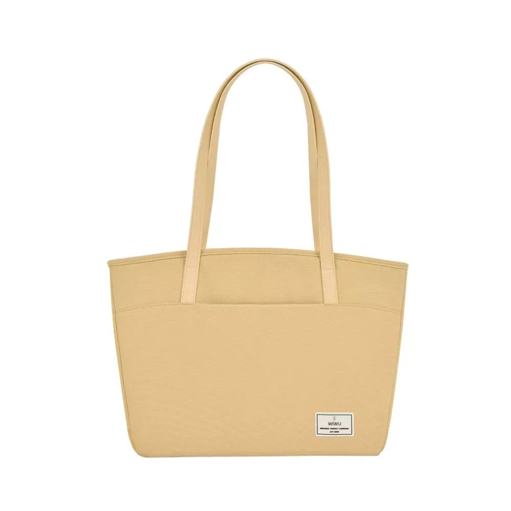 Сумка женская для ноутбука Wiwu Ora Tote 14" Бежевый купить