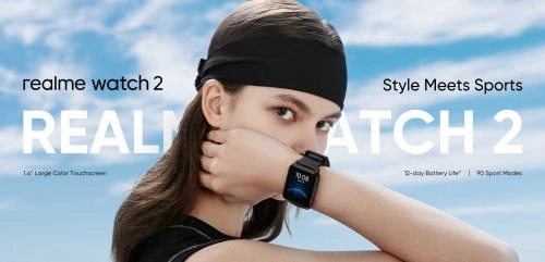 Смарт-часы Realme Watch 2 Black купить
