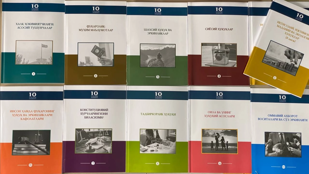 Eng muhim huquqiy 10ta kitob arzon