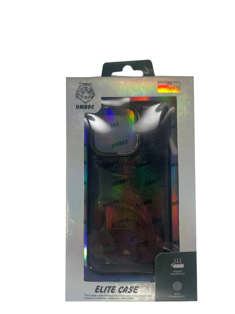 iPhone 15 Pro uchun Umbos Edge Carbon CH0904 qora g‘ilofi O'zbekistonda