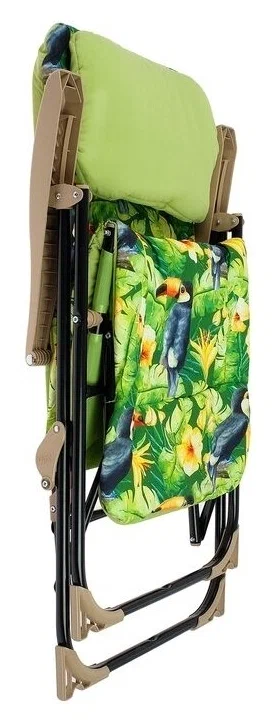 Kreslo-shezlong NIKA HAUSHALT HNK5/Tukan print bilan O'zbekistonda